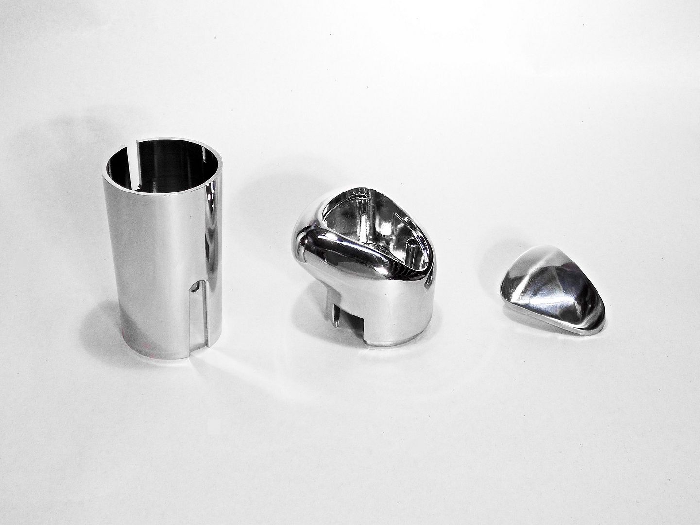 Chrome Stock Shift Knob Kit 13/18 Eaton Fuller Peterbilt Kenworth